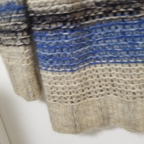 Bcbgmaxazria Cerulean Mock Neck Slouchy Sweater Mohair Wool Tunic Size Small - Picture 8 of 12